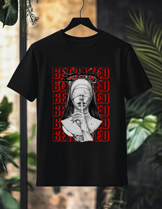 BETRAYED T SHIRT | STREETWEAR T SHIRT | T SHIRT FOR STREETWEAR LOVERS